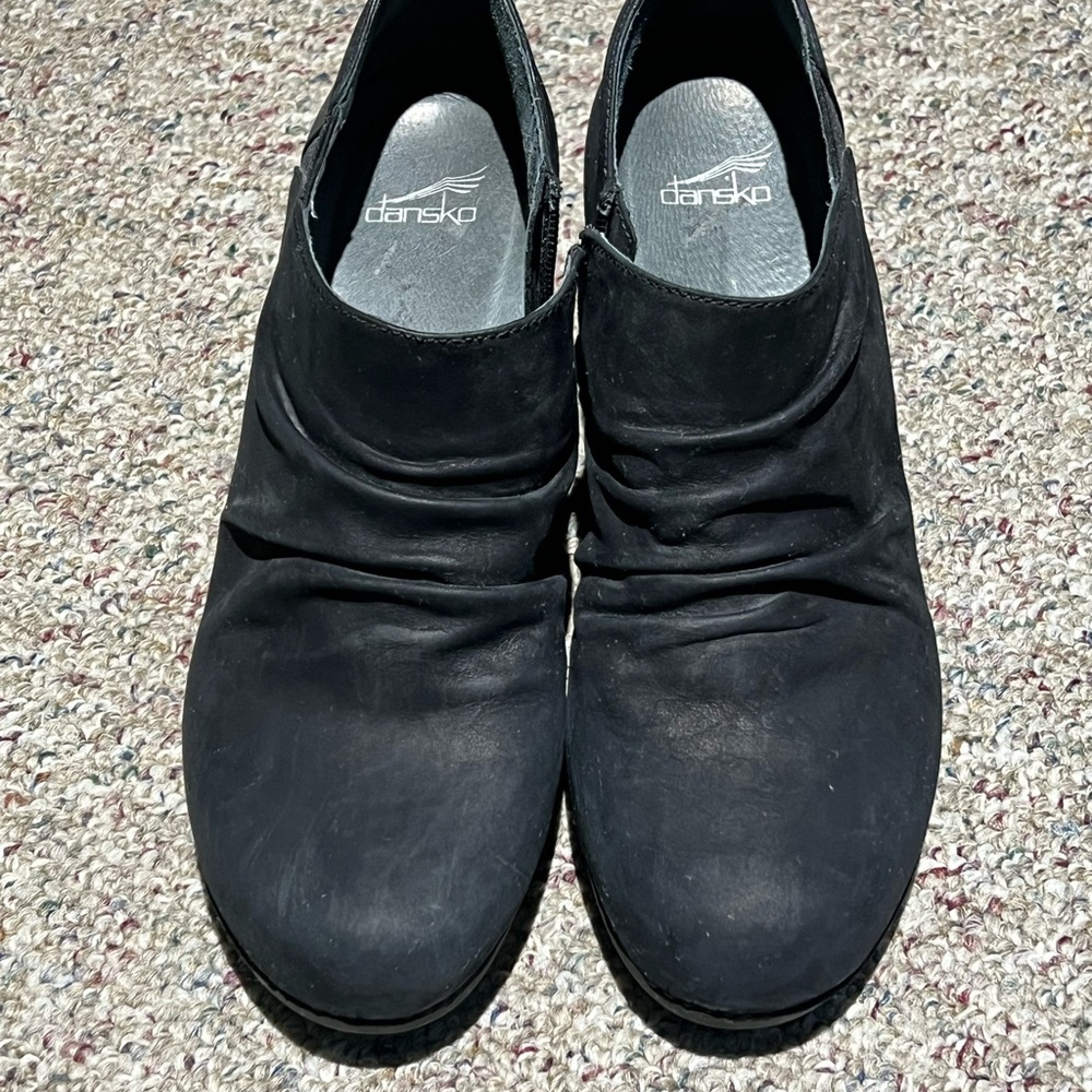 Dansko Black Leather Shoes